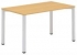 ALFA 200 Stůl kancelářský 202 Deska pravoúhlá 800x1400x25 RAL9022 LTD BK358