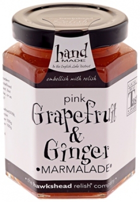 Marmeláda růžový grapefruit a zázvor (ruční výroba / Anglie)
