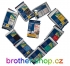 BROTHER originální pásky TZe, TM, ST, HG a bužírky HSe do tiskáren štítků skladem