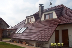 Střechy Babůrek České Budějovice