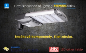 Značkové LED veřejné osvětlení PREMIUM series