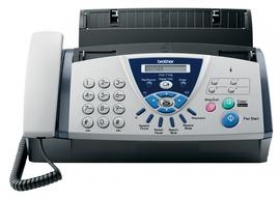 Termální fax s tiskem na kancelářský papír a záznamníkem FAX-T106