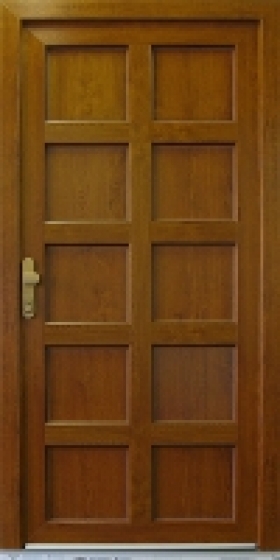 Plastové vstupní dveře