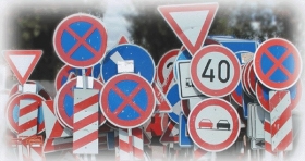 Provizorní dopravní značení 