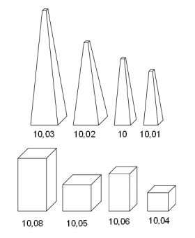 Pyramidy, hranoly