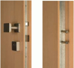 Bezpečnostní dveře dřevěné