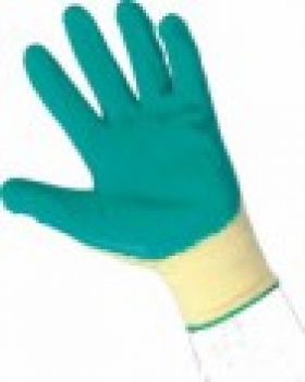 Máčené rukavice - latex, nitril, PVC