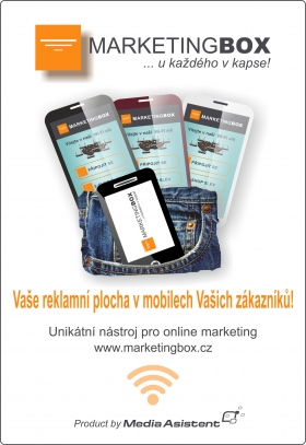 Využijte mobily Vašich zákazníků jako Vaší reklamní plochu. MarketingBox...u každého v kapse! 