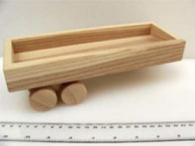 Dřevěné hračky - Návěs valník