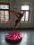 Pole dance žíněnka kulatá pr.120cm, výška 15cm