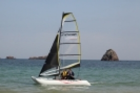 Minicat ultra light catamaran