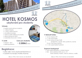 VYSOKOŠKOLSKÝ HOTEL KOSMOS