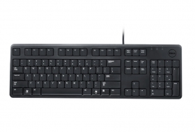 Klávesnice Dell KB212-B USB tichá 