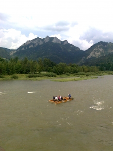 Splav rieky Dunajec