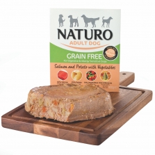 Naturo Adult dog Grain Free Salmon and Potato with vegetables