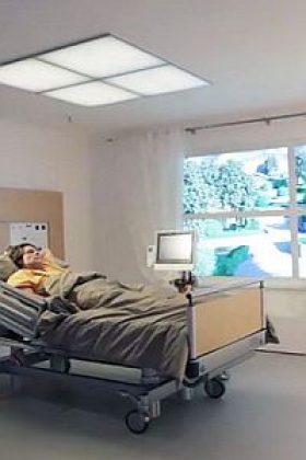 HealWell - osvětlení nemocničních pokojů pacientů