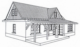 Rodinný dům - dřevostavba typ 6