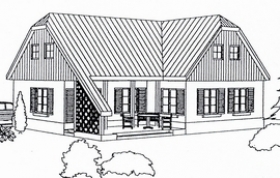 Rodinný dům - dřevostavba typ 9