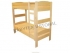 Dětské postele a palandy Nikola Smrk patrová postel ze dřeva