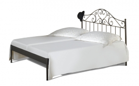 Kovová postel Malaga kanape kované dvoulůžko