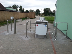 Turnikety a pokladny pro koupaliště