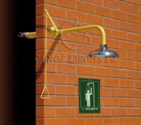 Bezpečnostní sprchy exterierové